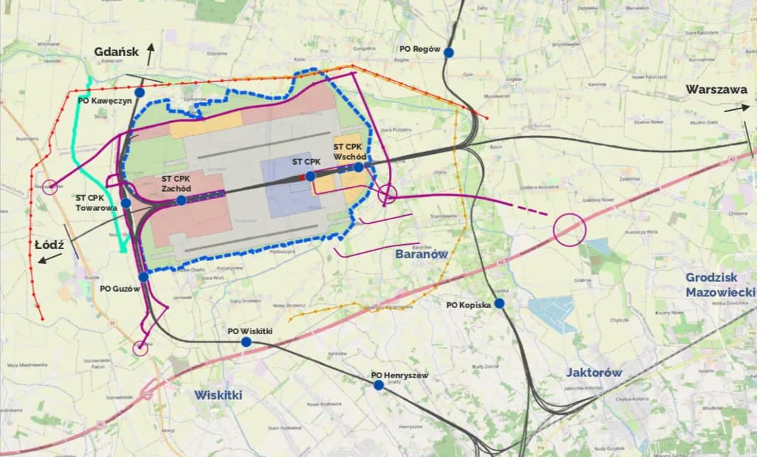 Centralny Port Komunikacyjny: Gdzie powstanie i jak wpłynie na region?