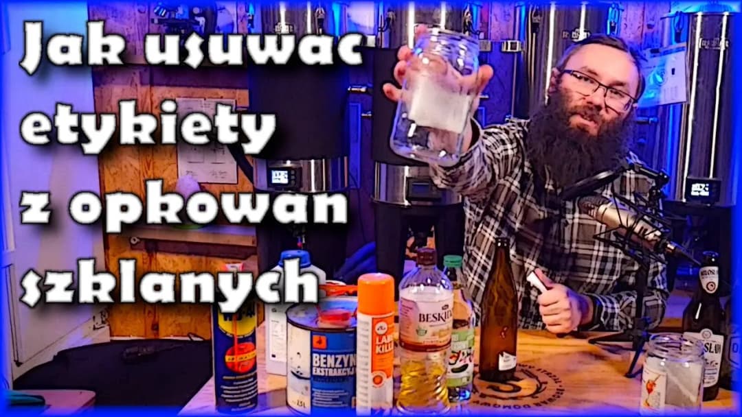 Jak usunąć klej z butelki szklanej - skuteczne metody bez wysiłku